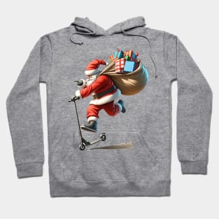 Santa Delivering Gifts Hoodie